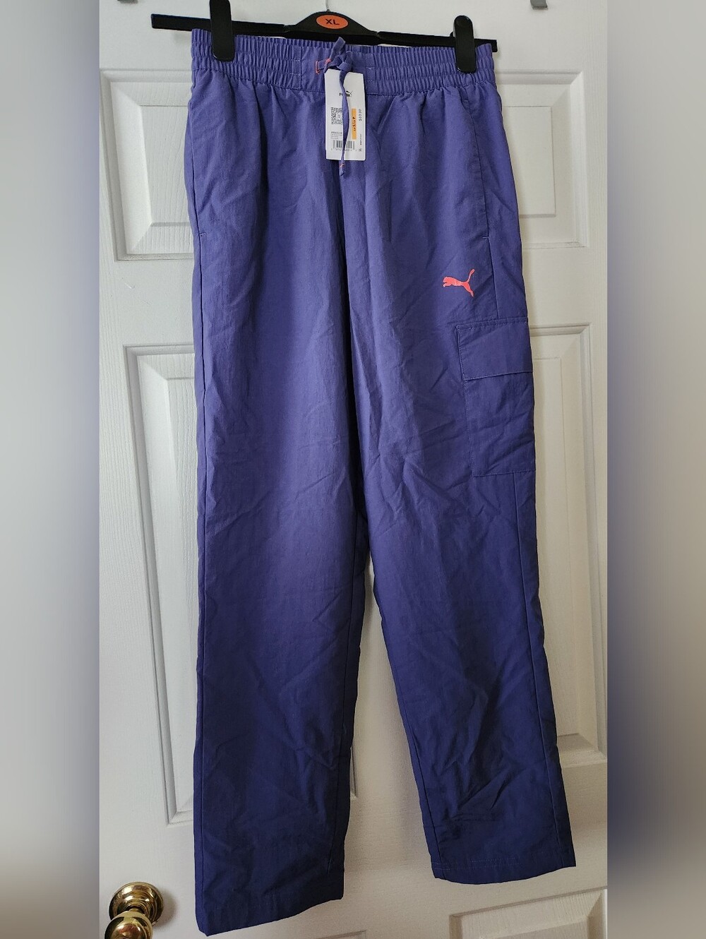 NWT Puma Women's Track Pants with Pink Logo